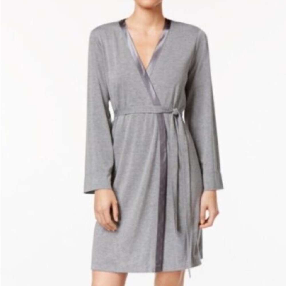 Alfani Robe for Women size s piping satin attached cord